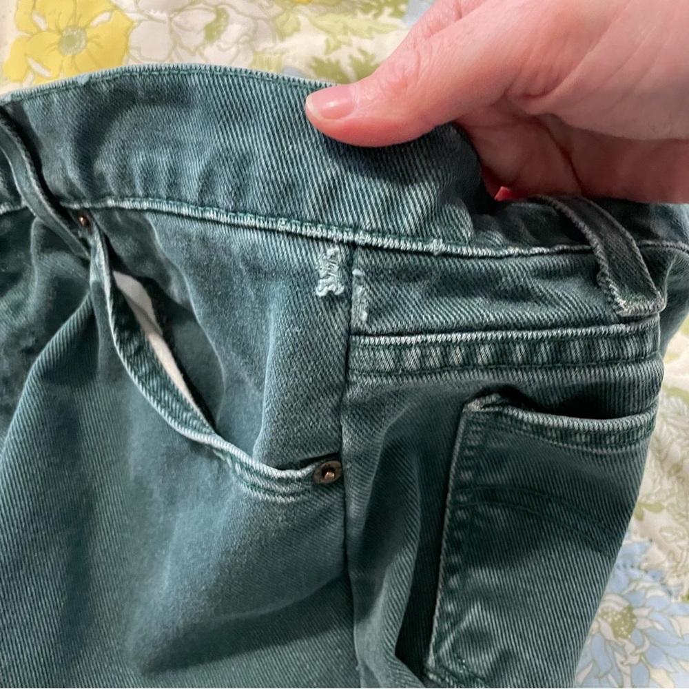 Men’s Green Relaxed Fit Levis 550 Jeans Size 30x34 - Picture 10 of 10